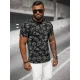 Vyriški juodi marškinėliai Space JS/8T1197/3