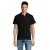 Men's black polo shirt Summer