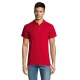 Vyriški raudoni polo marškinėliai Summer PK11342