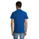 Vyriški ryškiai mėlyni polo marškinėliai Summer PK11342