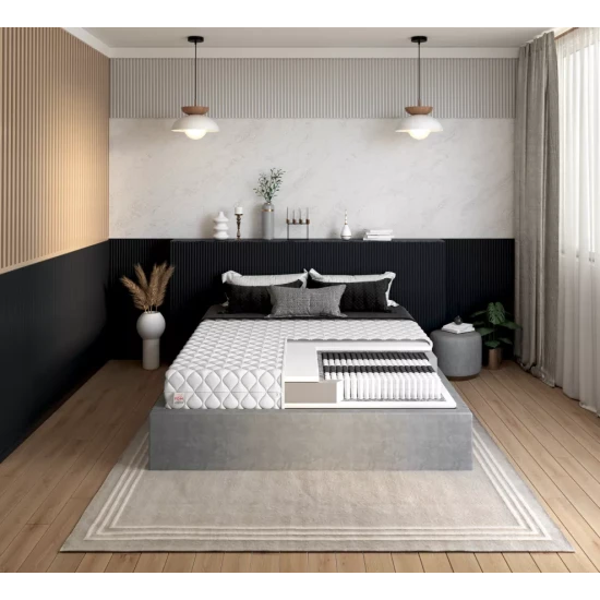 Kelių kišenių čiužinys POTENZA 140X200 POTENZA