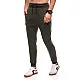 Casual trousers in khaki Gin EM-PASK-0102