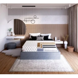 Spyruoklinis čiužinys Family max double 200x200