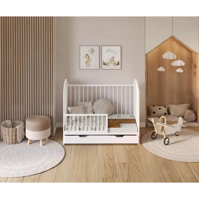 Vaikiškas kokoso čiužinys vaikams BABY COCO 90X190 Kokosiniai čiužiniai FDM