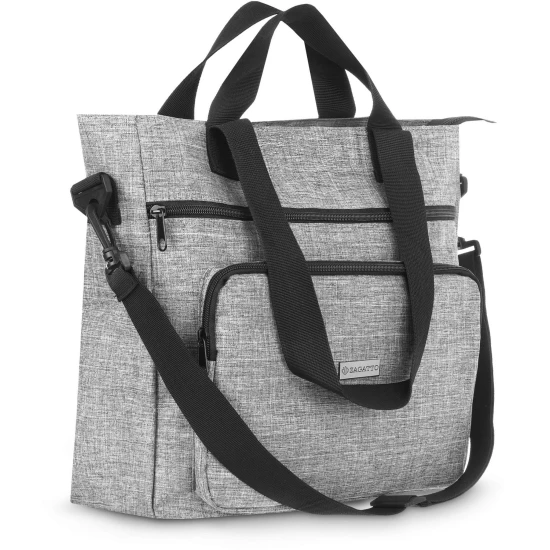 Pilkas pirkinių krepšys Shopping ZG704