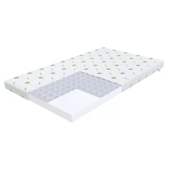 Vaikiškas porolono čiužinys su Aloe vera paviršiumi BABY CARE 70X140