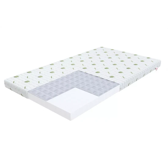 Vaikiškas porolono čiužinys su Aloe vera paviršiumi BABY CARE 70X140 BABYCARE