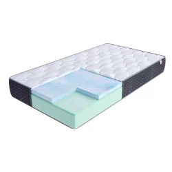 Porolono čiužinys  su silver border cosido užvalkalu MERIDO 140X200