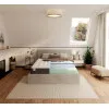 Materac piankowy ze srebrną obwódką i pokrowcem MERIDO 180X200 MERIDO