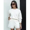 Women's white set Megin AY1054