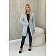 Women's grey sweater Elin 30001