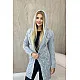Women's grey sweater Elin 30001
