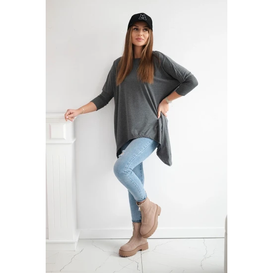 Moteriška tamsiai pilka palaidinė Rosit 12786