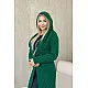 Women's green cardigan Elin 29988