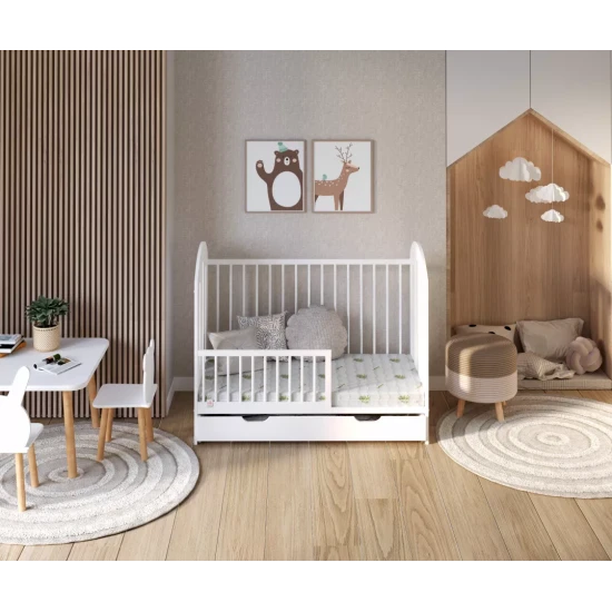 Vaikiškas putplasčio čiužinys su Aloe vera paviršiumi BRESSO 4KIDS 60X120 BRESSO 4KIDS