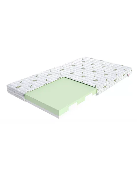 Vaikiškas porolono čiužinys su Aloe vera paviršiumi LUIGI 90X200