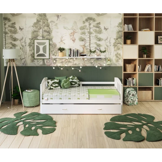 Vaikiškas porolono čiužinys su Aloe vera paviršiumi LUIGI 70X140 LUIGI