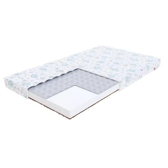 Vaikiškas grikių ir kokoso čiužinys MIKI DUMBO 80X180 MIKIDUMBO