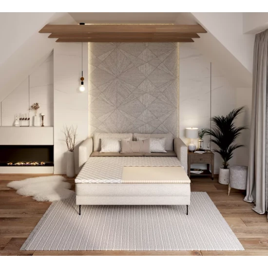 Hipoalerginis antčiužinis tinka alergiškiems žmonėms Latex 140x200 LATEX