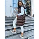 Pikk pruun kapuutsiga vest Far TY3749