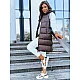 Pikk pruun kapuutsiga vest Far TY3749