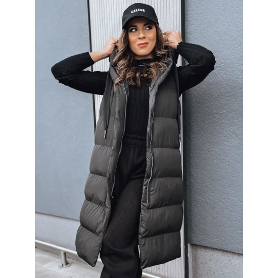 Ilga juoda liemenė Neki TY4045