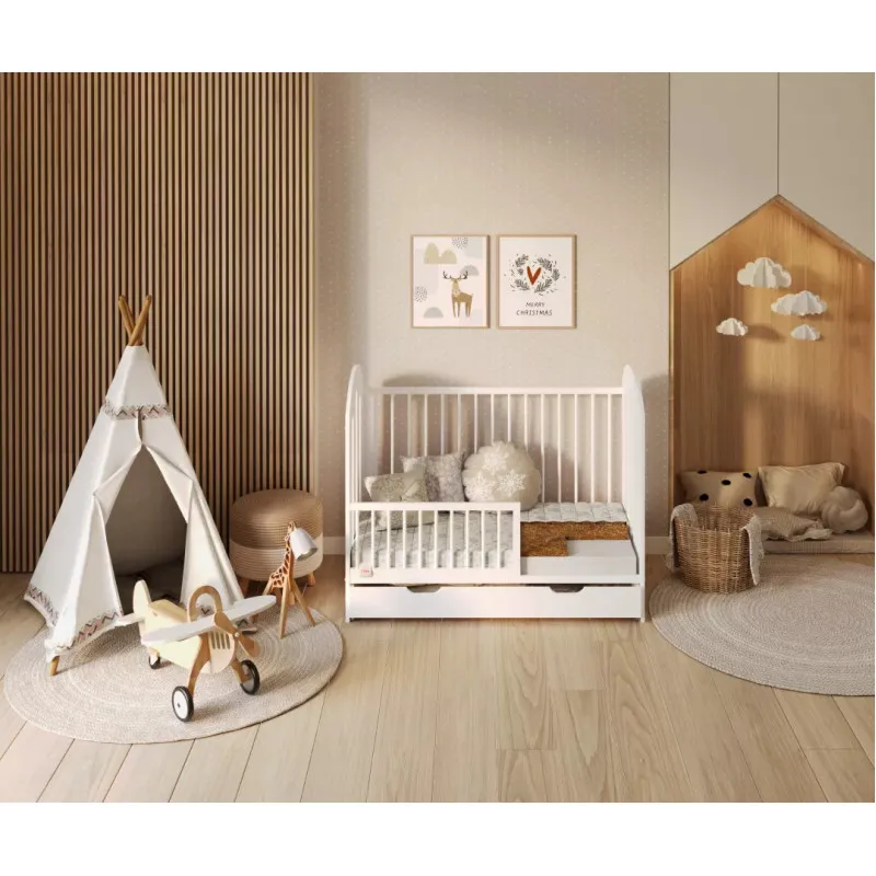 Vaikiškas porolono čiužinys su kokosu CALM DUMBO 80X160