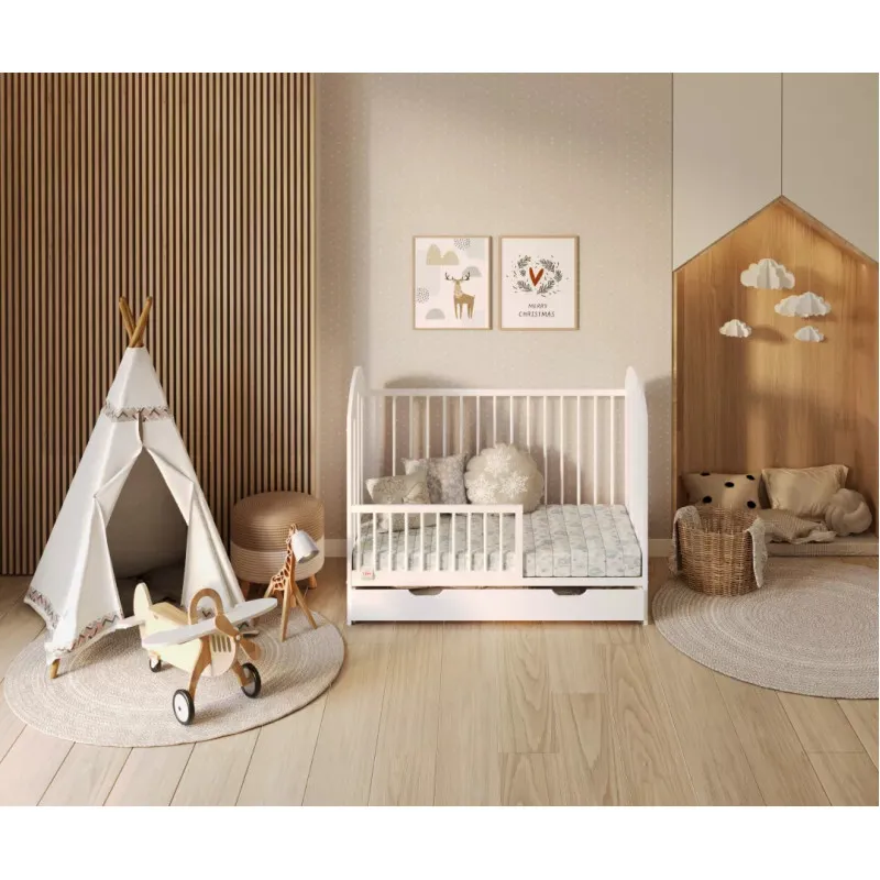Vaikiškas porolono čiužinys su kokosu CALM DUMBO 80X160