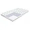 Vaikiškas grikių ir kokoso čiužinys su Aloe vera paviršiumi BABY COMFORT 60X120