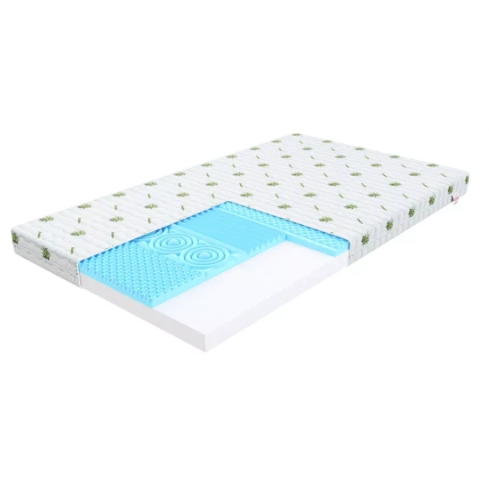 Vaikiškas porolono čiužinys su Aloe vera paviršiumi LEON 60X120 LEON