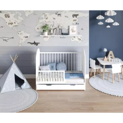 Vaikiškas porolono čiužinys su Aloe vera paviršiumi LEON 60X120