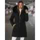 Moteriška juodos spalvos paltas Stel JS/16M9099/392Z