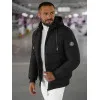 Vyriška juoda žieminė striukė Edi JS/31M5023/392Z