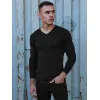 Men's black jumper Henri WX1883