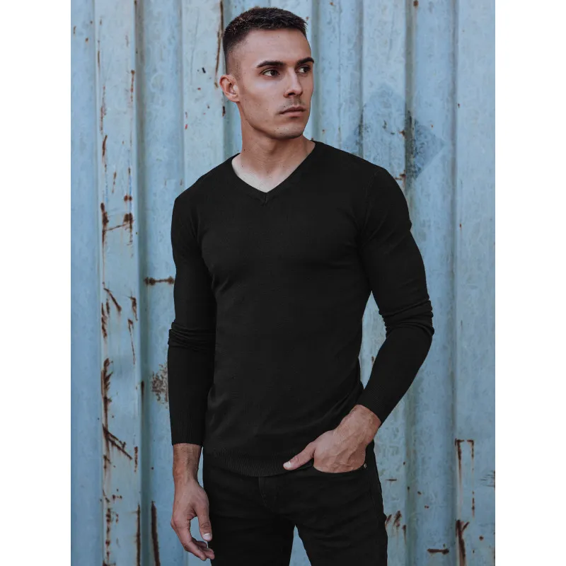Men's black jumper Henri WX1883