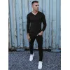 Men's black jumper Henri WX1883