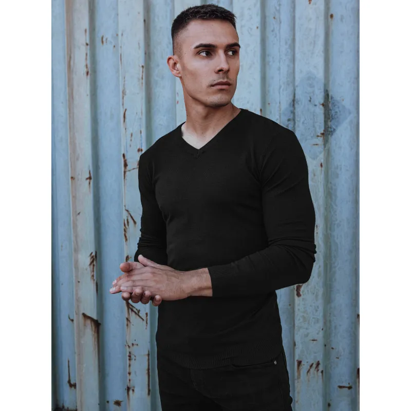 Men's black jumper Henri WX1883