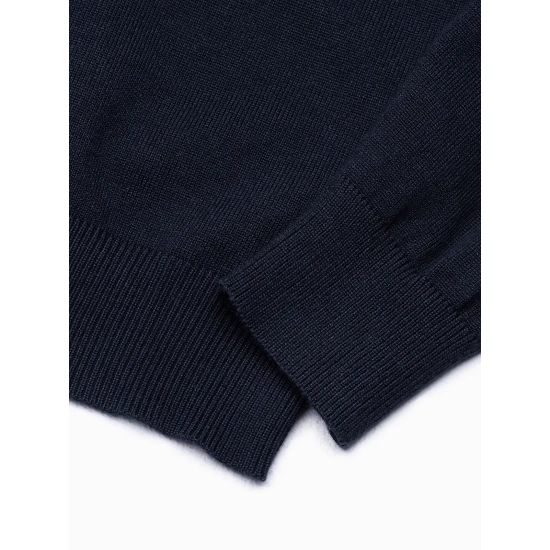 Vyriškas tamsiai mėlynos spalvos megztinis Oscar V13 OM-SWBS-0106