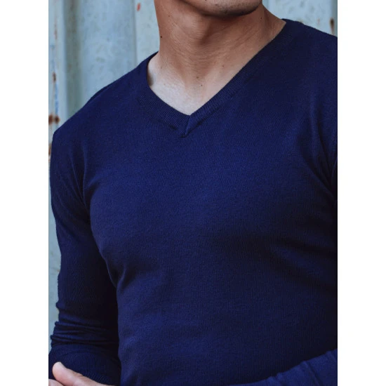 Mėlynas vyriškas megztinis Henri WX1915