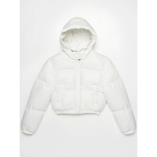 Balta žieminė moteriška striukė Jenner JS/5M3260/281