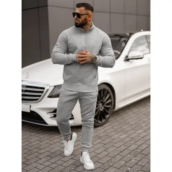 Šviesiai pilkas vyriškas sportinis kostiumas Armin JS/68C10385/2Z