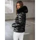Black glossy jacket for women Alexa JS/5M3138/392AZ