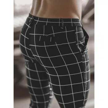 Черные мужские брюки Karlin