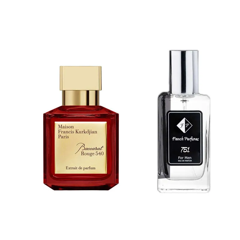 No751 perfume inspired by Kurkdjian - Baccarat Rouge 540 Extrait 33 ml EDP (UNISEX) FP751-33 French Perfumes