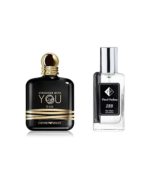 Nr233 kvepalai įkvėpti Giorgio Armani Stronger With You Oud (2022) 33 ml EDP