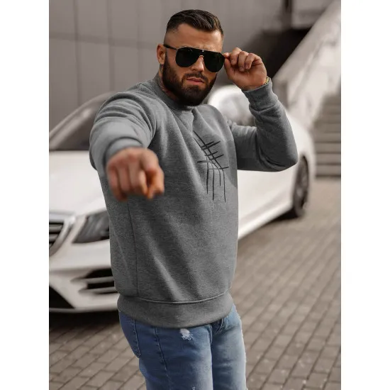 Dark grey jumper Ethan JS/8B1361/5