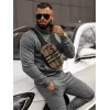 Tamsiai pilkas vyriškas sportinis kostiumas Armin JS/68C10385/5Z