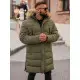 Vyriška chaki spalvos žieminė striukė Fred JS/25M9803/136