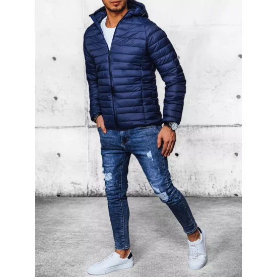 Vyriška tamsiai mėlyna striukė Serg TX4408