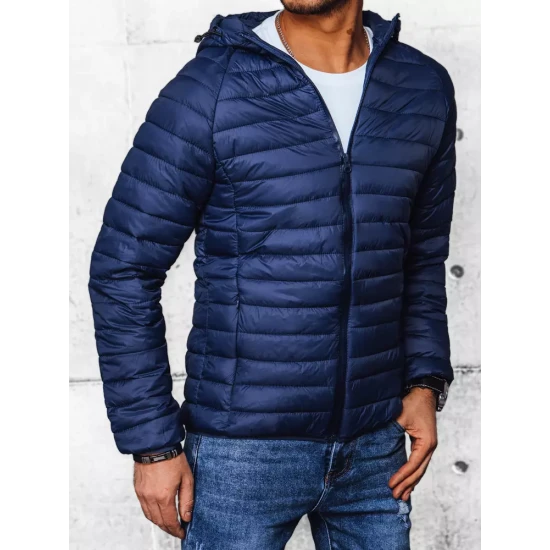 Vyriška tamsiai mėlyna striukė Serg TX4408